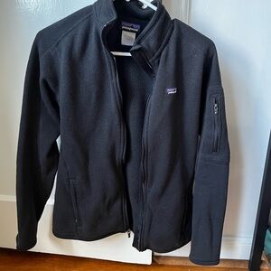 Patagonia Women’s Black Better Sweater Full Zip Fleece